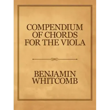 Compendium of Chords for the Viola