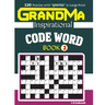 GRANDMA Inspirational CODE WORD Book: 120 puzzles and inspirational quotes to boost your memory, reason, mind and mood.