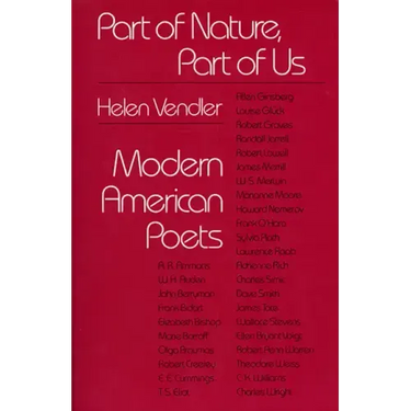 Part of Nature, Part of Us: Modern American Poets