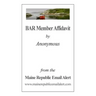 BAR Member Affidavit: by Anonymous