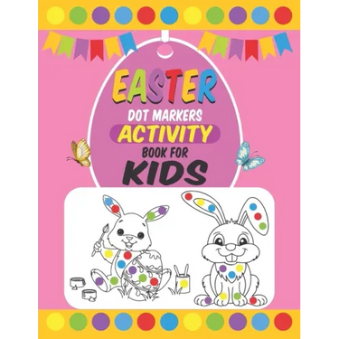 Easter Dot Markers Activity Book For Kids