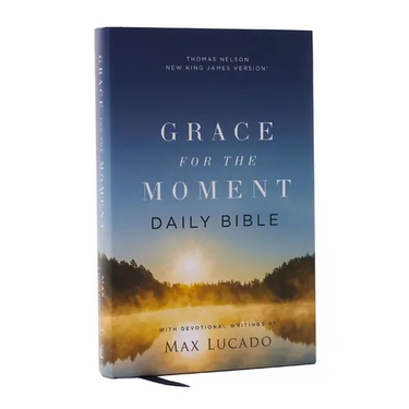 Nkjv, Grace for the Moment Daily Bible, Hardcover, Comfort Print