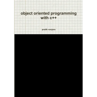 object oriented programming with c++