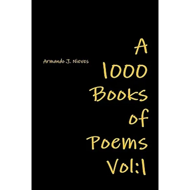 A 1000 books of poems