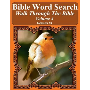 Bible Word Search Walk Through The Bible Volume 4: Genesis #4 Extra Large Print