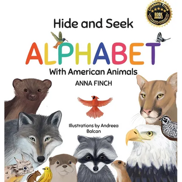 Hide and Seek Alphabet With American Animals