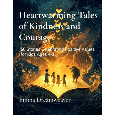 Heartwarming Tales of Kindness and Courage: 50 Stories Celebrating Positive Values for Kids Ages 4-8