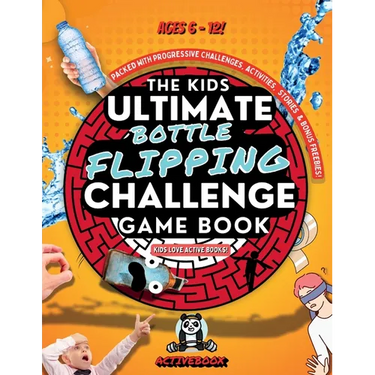 Kids Ultimate Bottle Flipping Challenge Game Book