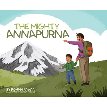 The Mighty Annapurna - Illustrated book about the Himalayan mountain range seen through a child's eye