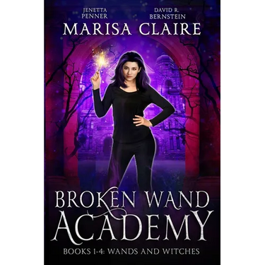 Broken Wand Academy: Books 1-4: Wands and Witches Box Set (Veiled World)