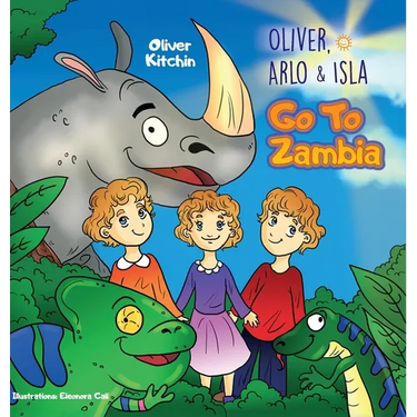 Oliver, Arlo & Isla. Go To Zambia