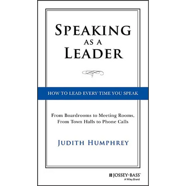 Speaking As a Leader