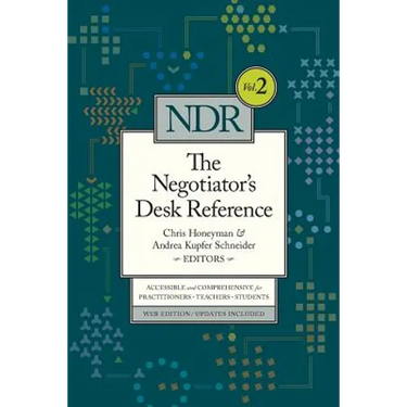 The Negotiator's Desk Reference