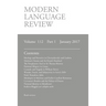 Modern Language Review (112: 1) January 2017