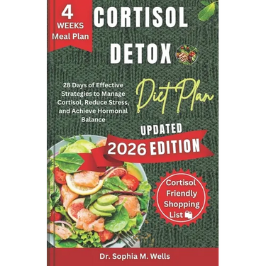 Cortisol Detox Diet Plan: 28 Days of Effective Strategies to Manage Cortisol, Reduce Stress, and Achieve Hormonal Balance