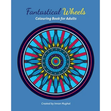 Fantastical Wheels: Colouring Book For Adults and Young Car Enthusiastic Colourists!