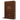 KJV Holy Bible, Giant Print Thinline Large Format, Brown Premium Imitation Leather with Ribbon Marker, Red Letter, and Thumb Index