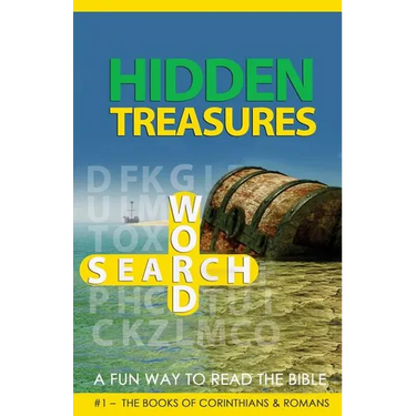 HIdden Treasures Word Search: A Fun Way To Read The Bible: #1 - The Books of Corinthians & Romans
