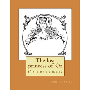 The lost princess of Oz: Coloring book