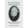 Remarkable High Tories: Supporters of King and Parliament in Revolutionary Massachusetts