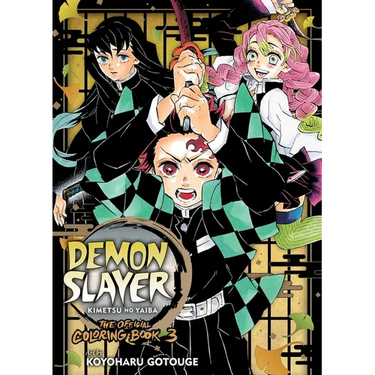 Demon Slayer: Kimetsu No Yaiba: The Official Coloring Book 3