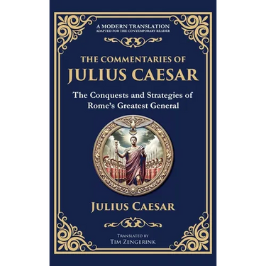 The Commentaries of Julius Caesar: The Conquests and Strategies of Rome's Greatest General (Deluxe Hardbound Edition)