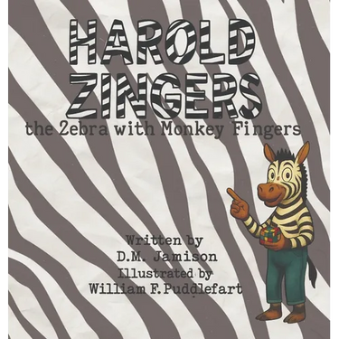 Harold Zingers the Zebra with Monkey Fingers