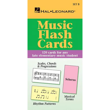 Music Flash Cards - Set B: Hal Leonard Student Piano Library