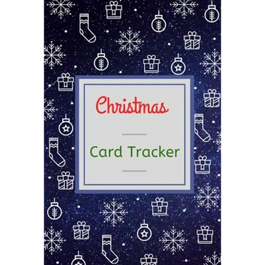 Christmas Card Tracker: Address and Tracker Book For Record Sending and Receiving Christmas Cards, Keep records for ten years with A-Z Tabs