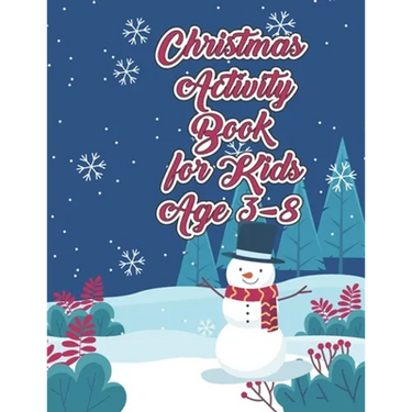 Christmas Activity Book for Kids Ages 3-8: Spelling Practice Learning Vocabulary and Improve Reading Capacity of Kids on Christmas Day Celebration
