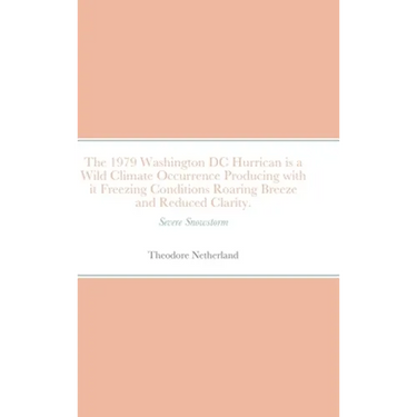 The 1979 Washington DC Hurrican is a Wild Climate Occurrence Producing with it Freezing Conditions Roaring Breeze and Reduced Clarity.: Severe Snowsto