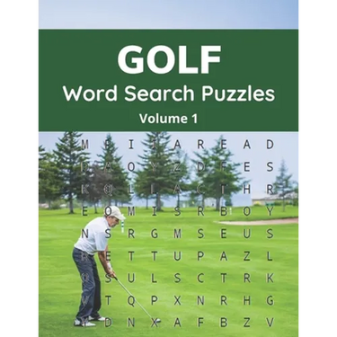 Golf Word Search Puzzles (Volume 1): Trivia Puzzle Book with Solutions for Adult and Senior Golfers