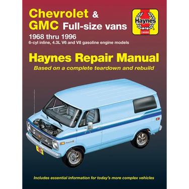 Chevrolet & GMC Full-Size Vans 1968-96