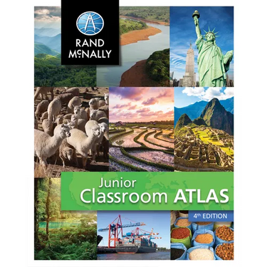 Rand McNally Junior Classroom Atlas Grades 2-4