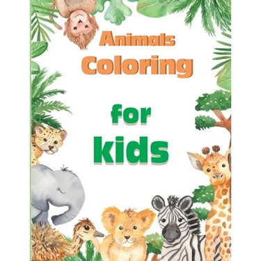 Kids Coloring Books: Kids Coloring Books Animal: Coloring Book