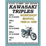 KAWASAKI TRIPLES 1968-1980 WORKSHOP MANUAL 250cc - 350cc - 400cc - 500cc - 750cc ALL MODELS