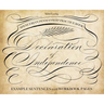 Spencerian Penmanship Practice Book: The Declaration of Independence: Example Sentences with Workbook Pages