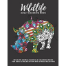 Wildlife Adult Coloring Book: Amazing Wildlife Animal Mandala Coloring Book for Adults Relaxation and Stress Relieving
