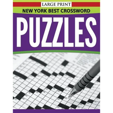 New York Best Crossword Puzzles (Large Print)