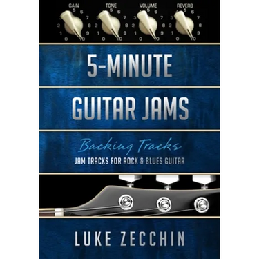 5-Minute Guitar Jams: Jam Tracks for Rock & Blues Guitar (Book + Online Bonus)