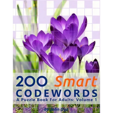 200 Smart Codewords: A Puzzle Book For Adults: Volume 1