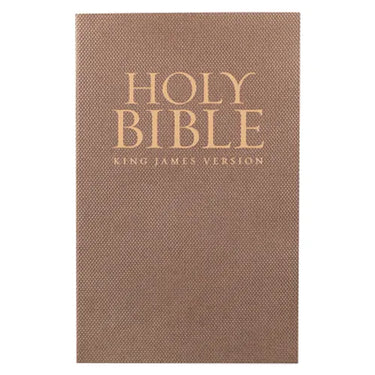 KJV Budget Gift & Award Soft Cover Antique Gold