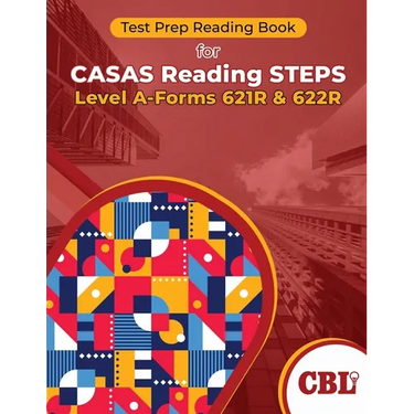 Test Prep Reading Book for CASAS Reading STEPS Level A-Forms 621R and 622R