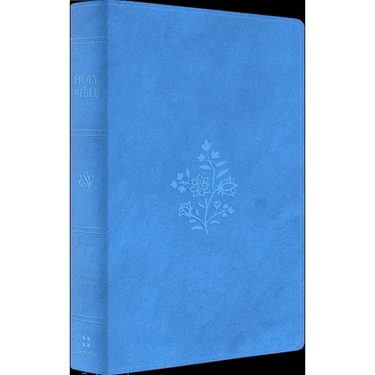 ESV Giant Print Personal Size Bible (Trutone, Nubuck Caramel, Wildflower Design)