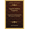 Augustus Baldwin Longstreet: A Study Of The Development Of Culture In The South