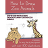 How to Draw Zoo Animals (Step by step instructions on how to draw cartoon zoo animals)