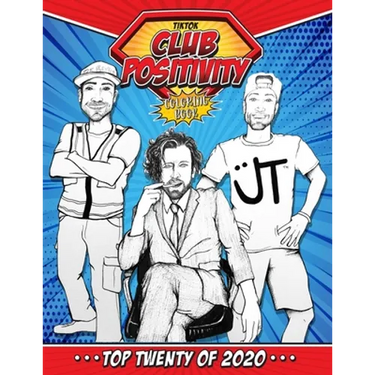 Club Positivity Coloring Book