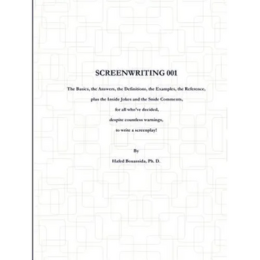 Screenwriting 001