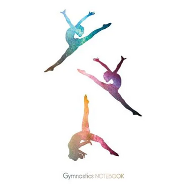Gymnastics Notebook: (galaxy cover)
