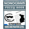 Nonogram Puzzle Book: Picross: Hanjie: Griddlers: Nonogram Puzzle Books for Adults: Japanese Crossword Picture Puzzles